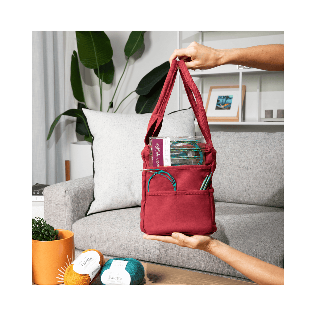 Soolla Studio Artist Bag, Becca Sands, Crochet Project Bag
