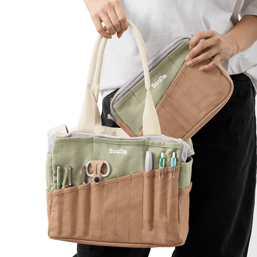 Soolla® Studio Pouch, Becca Sands Edition (Stationery Pouch)